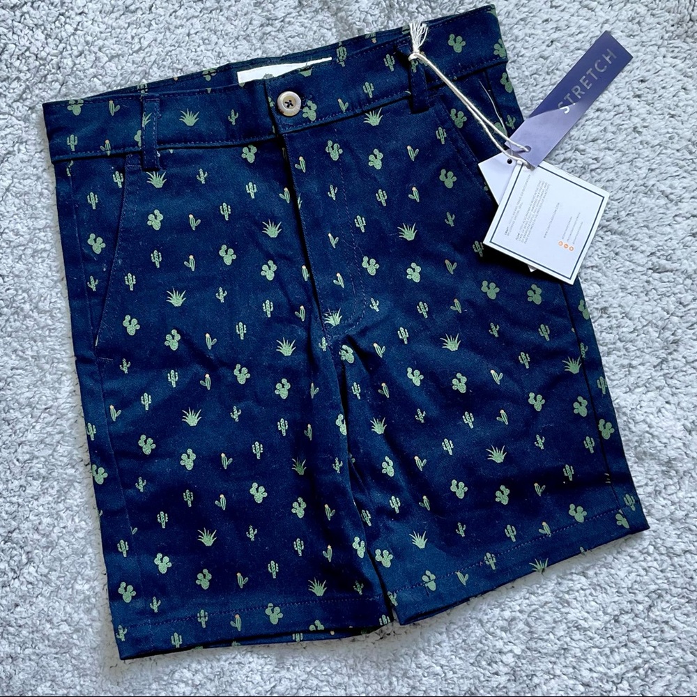 NWT Craft Flow Navy Cactus Shorts